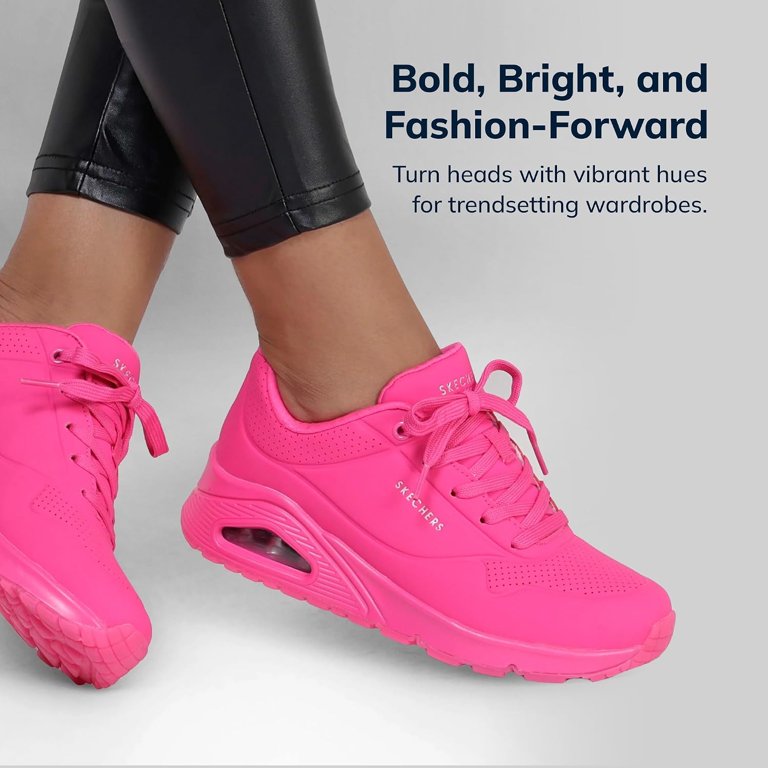 Detalle 2 de Skechers Women's Uno Night Shades Trainers