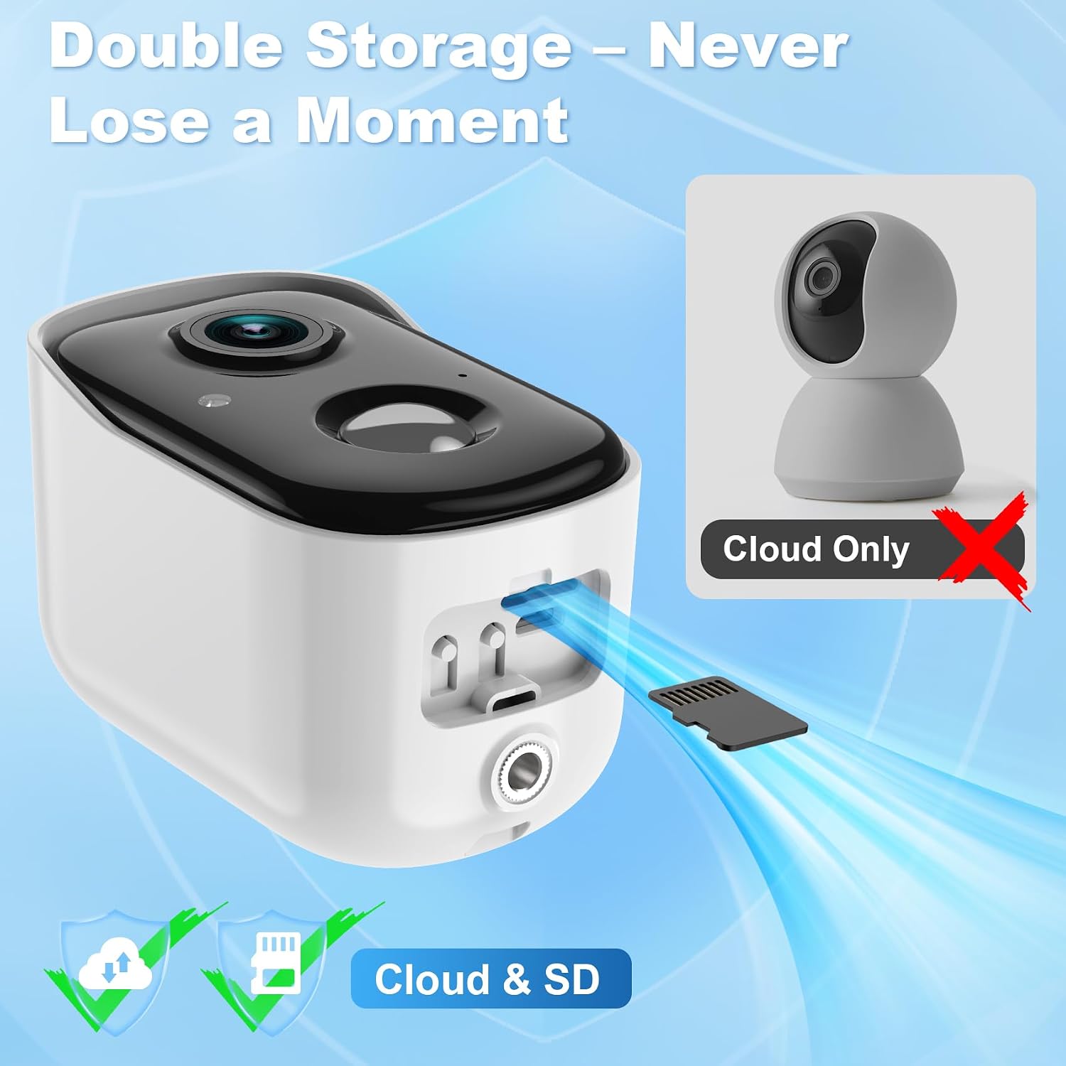 Thumbnail 6 de RADCLO 2K Wireless Outdoor Security Camera — 2K CCTV