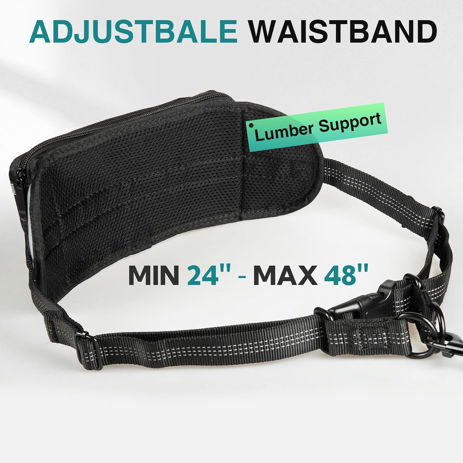 Detalle de Yicostar Hands-Free Dog Leash for Two Dogs