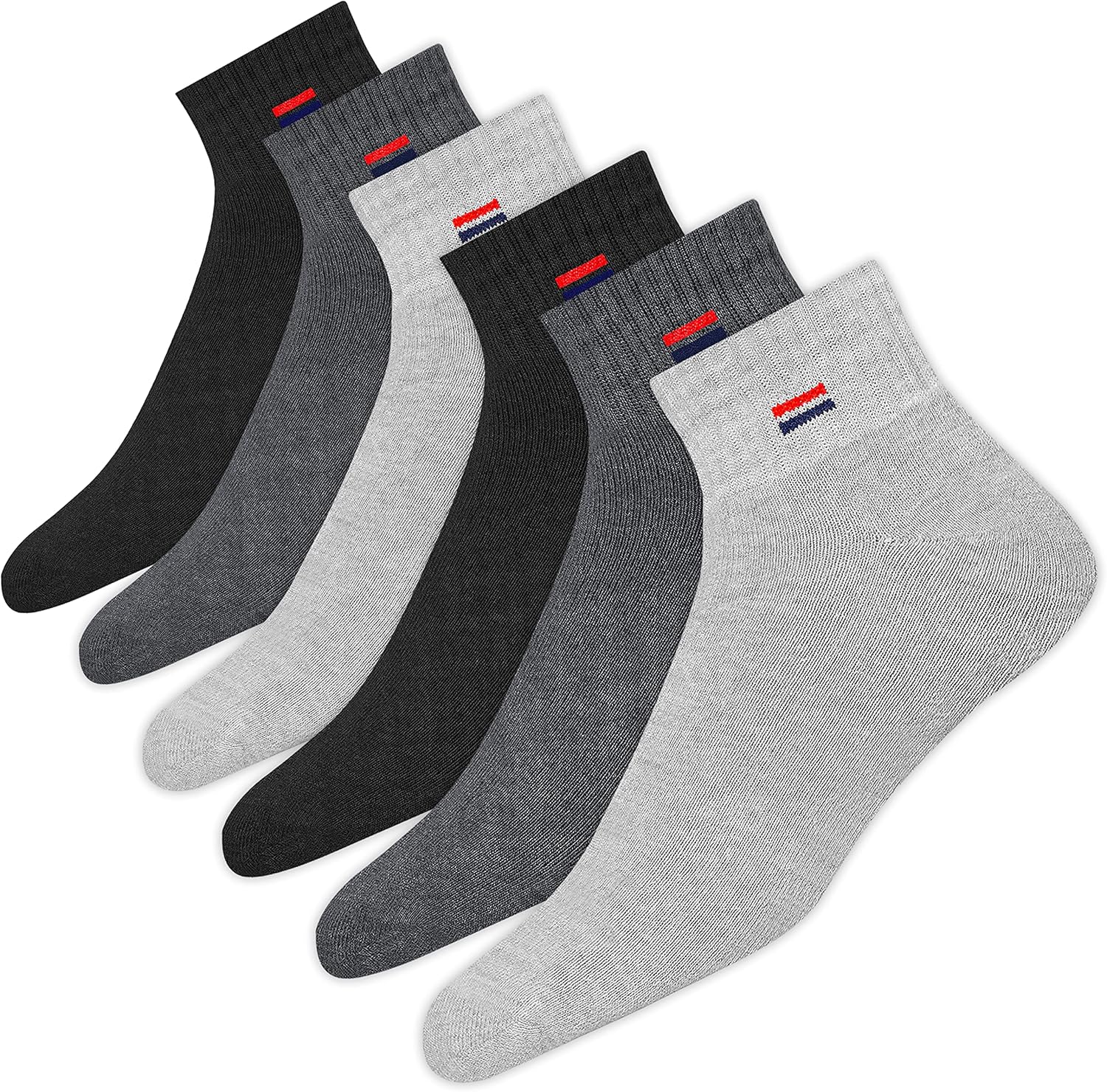 Thumbnail 6 de NAVYSPORT Chaussettes Homme Sport coton 6 paires