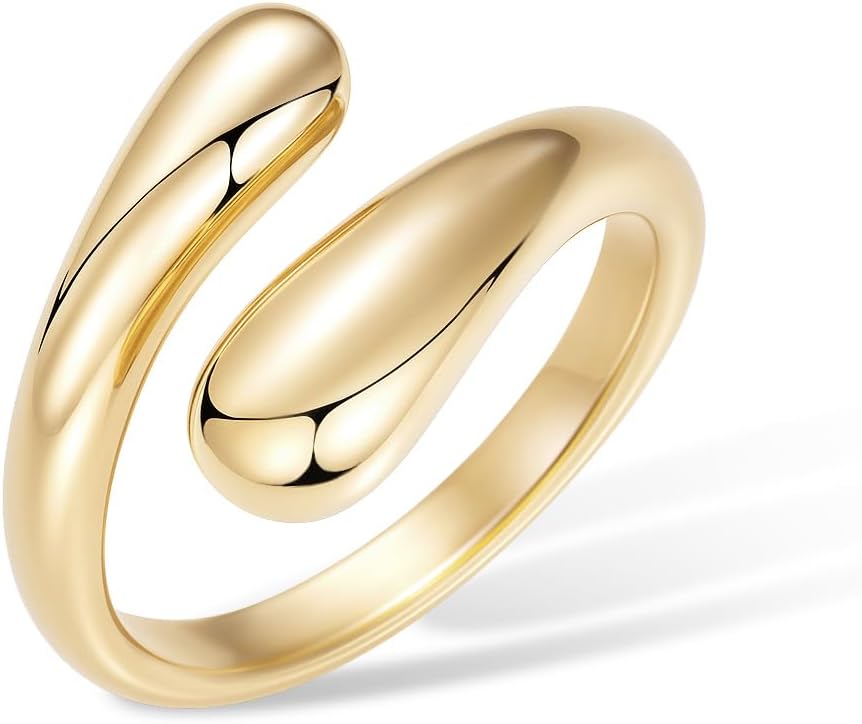 Detalle de Gold-Plated Statement Ring