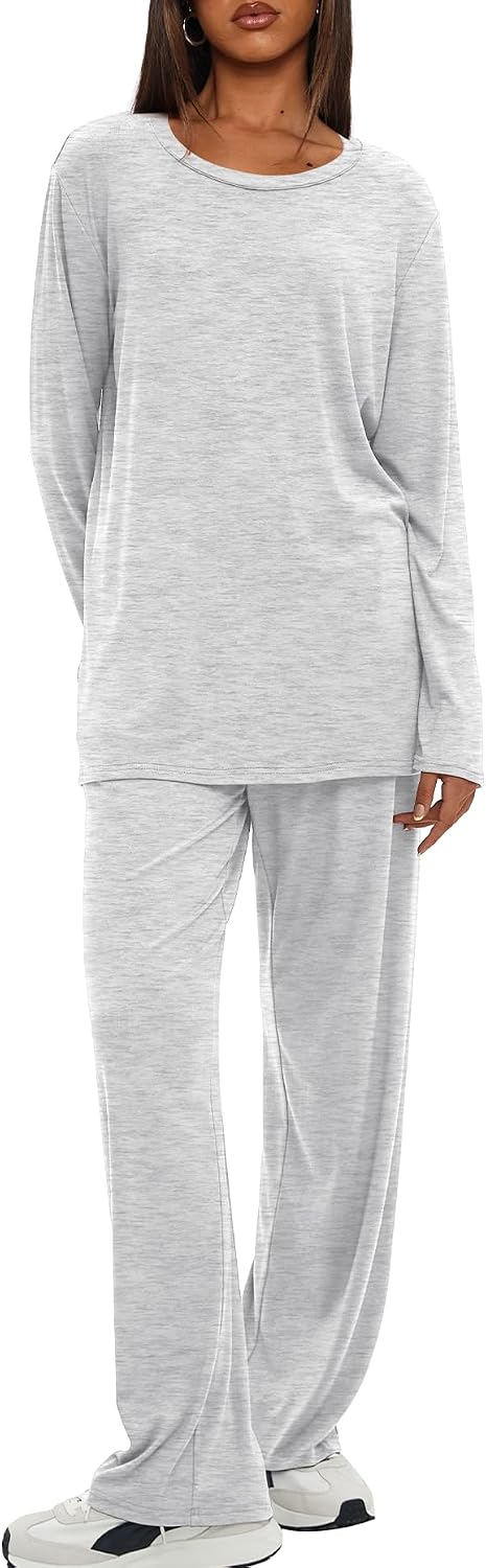 Thumbnail 4 de Darong 2-Piece Lounge Set 2 Piece Wide Leg