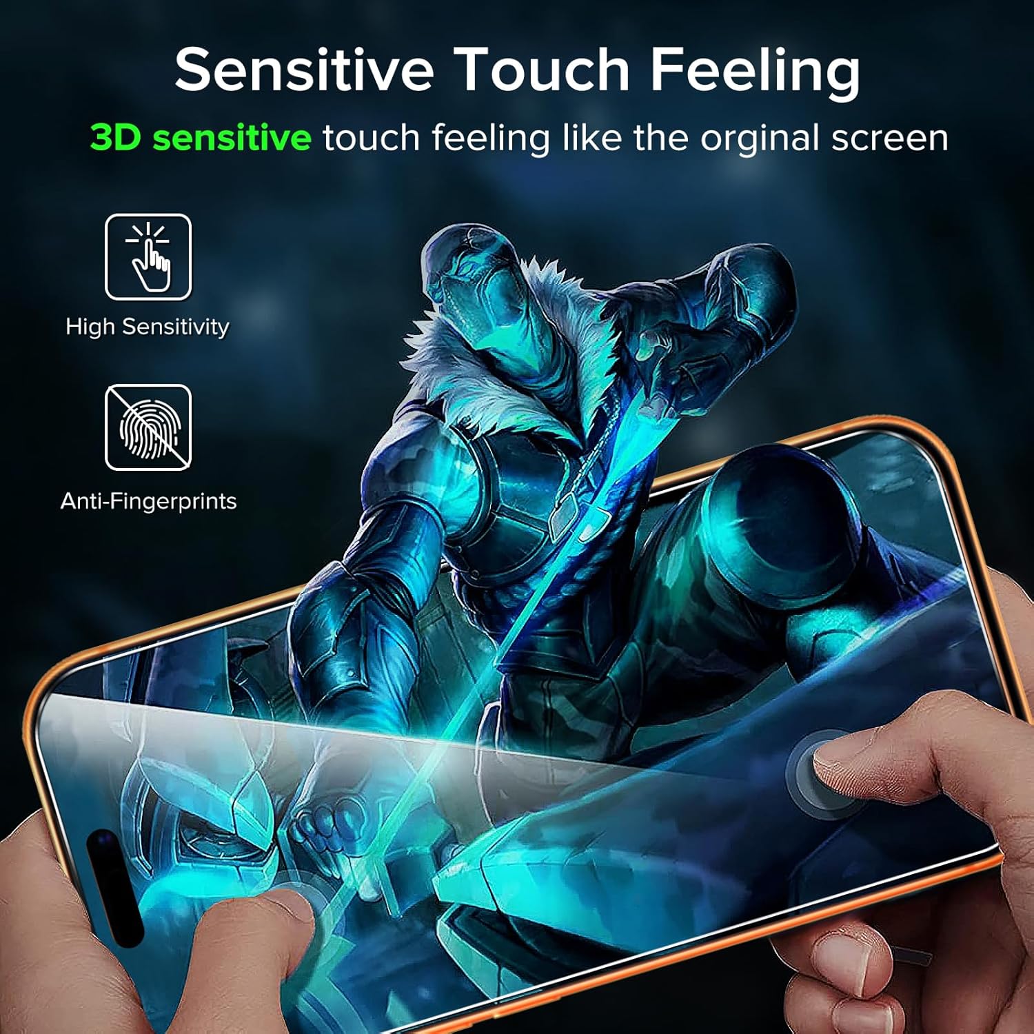 Thumbnail 6 de ivoler Screen Protector for iPhone 17 Pro (2 Pack) with Alignment Frame Tool — 9H Tempered Glass, Bubble-Free, 6.3 Inch