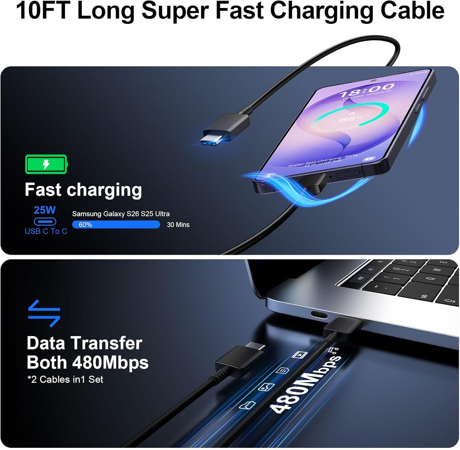 Thumbnail 4 de Super Fast Charger Type C 25W