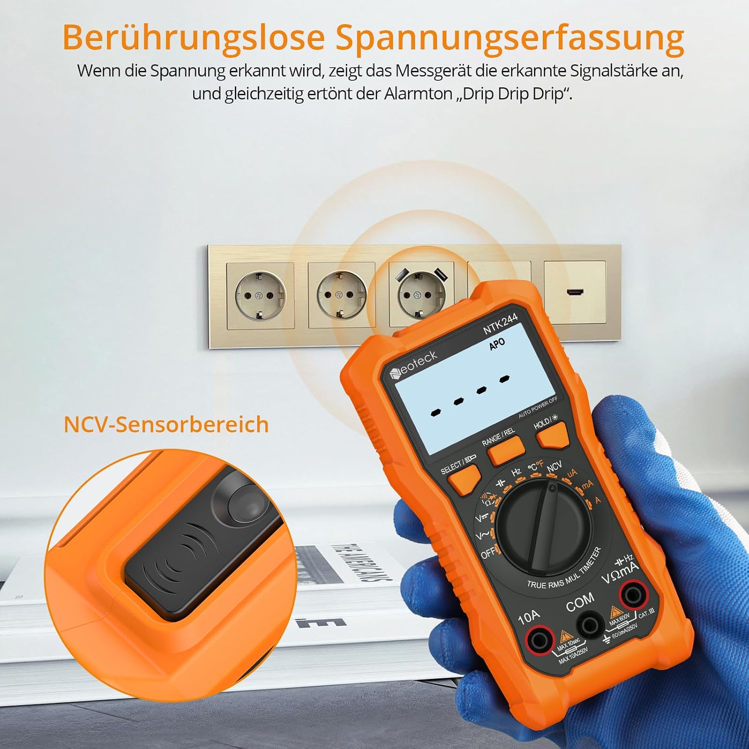 Detalle 2 de Neoteck Digital Multimeter 6000