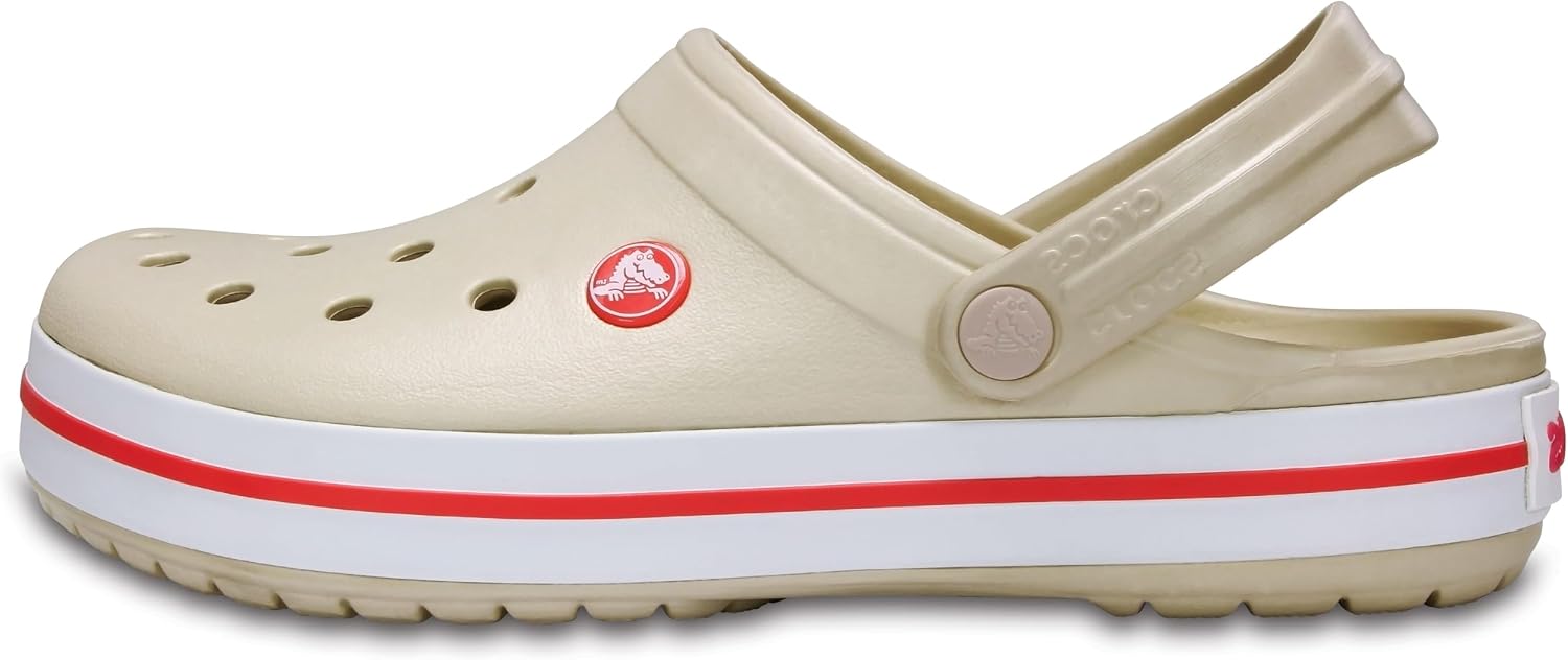 Detalle de Crocs Crocband Clog Unisex – Stucco/Melon, EU 38/39