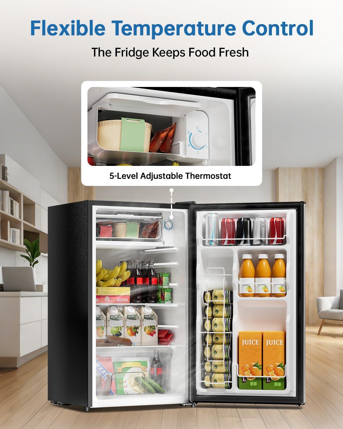Thumbnail 4 de Frostorm Mini Fridge 3.2 Cu Ft