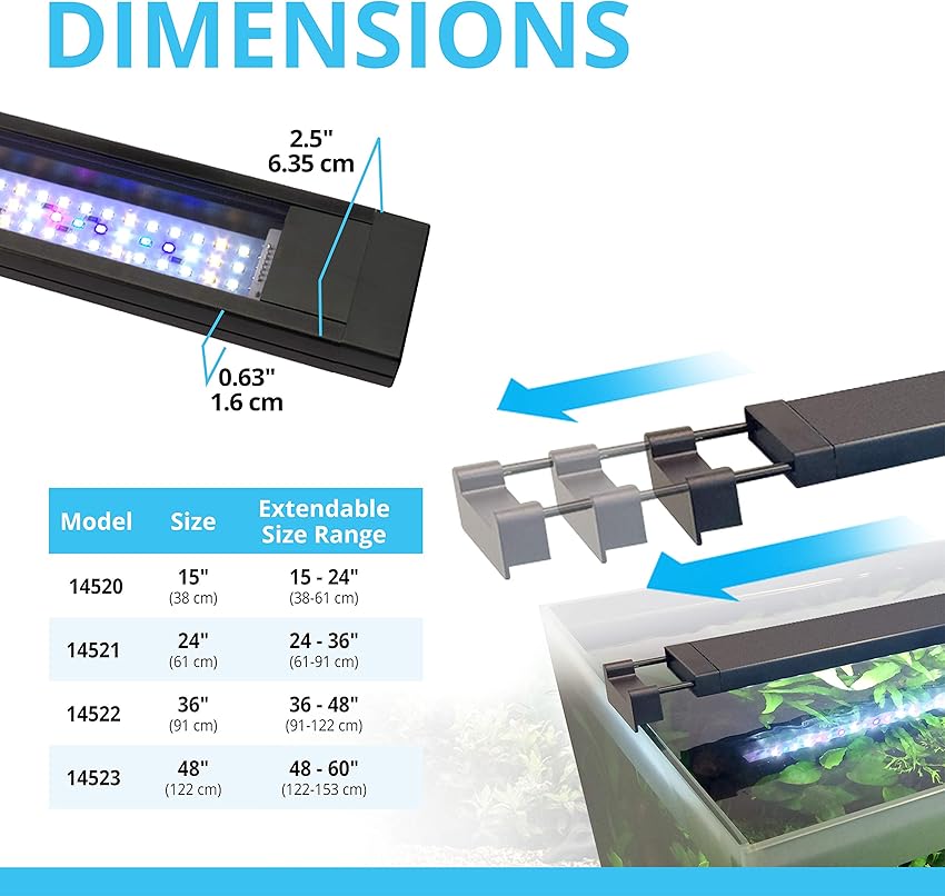 Thumbnail 6 de Fluval Plant Spectrum LED Pantalla 32W, 61-85cm