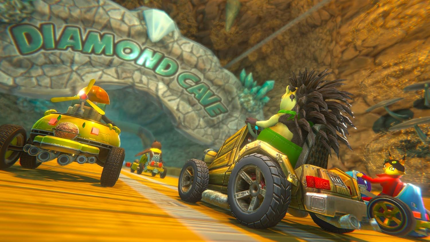 Detalle 2 de ANIMAL KART RACER 2 – Familien-Rennspiel für Nintendo Switch (Downloadcode)