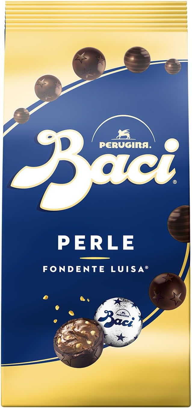 Thumbnail 2 de BACI PERUGINA Perle Cioccolatini Fondenti ripieni alle Nocciole, Sacchetto 343g