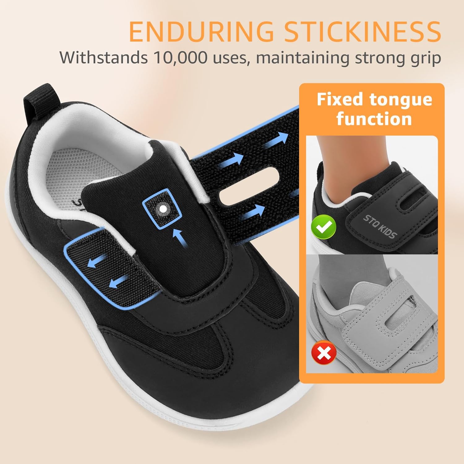 Thumbnail 5 de STQ KIDS Barfußschuhe – Weite Zehenräume, flexible Lauflernschuhe für Jungen und Mädchen (EU 21–29)