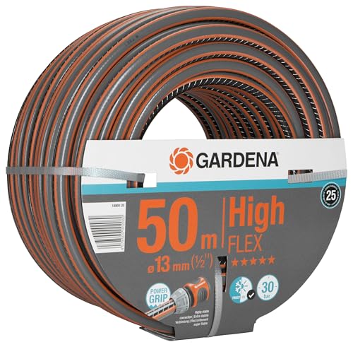 Detalle de Gardena Comfort HighFLEX Schlauch 13 mm (1/2 Zoll) 50 m – Power-Grip-Profil, 30 bar, UV-beständig