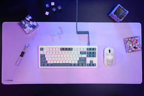 Thumbnail 7 de GXTrust Xyra Teclado Mecánico TKL 80% con Gasket – Blanco, Español QWERTY