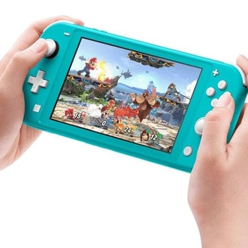 Detalle de Console Nintendo Switch Lite turquoise — compact et prête à l’emploi