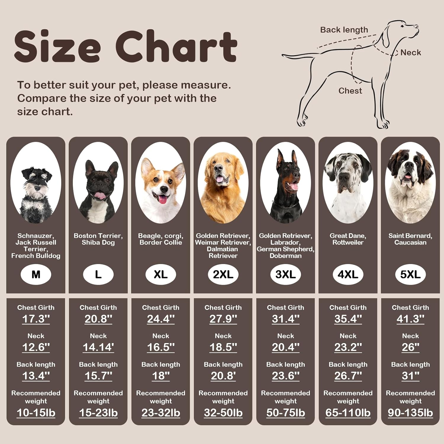 Detalle 2 de OUOBOB Warm Winter XL Dog Jumpers