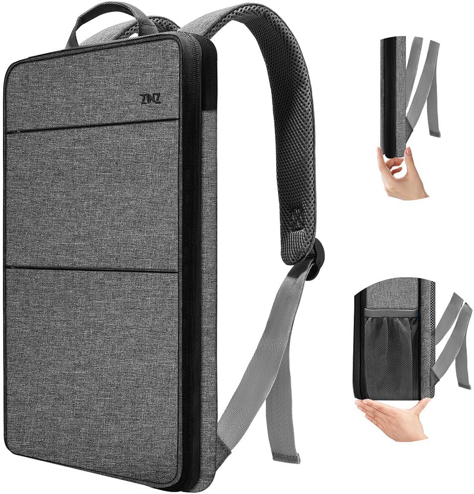 Detalle 2 de ZINZ Slim & Expandable Laptop Backpack Water Resistant
