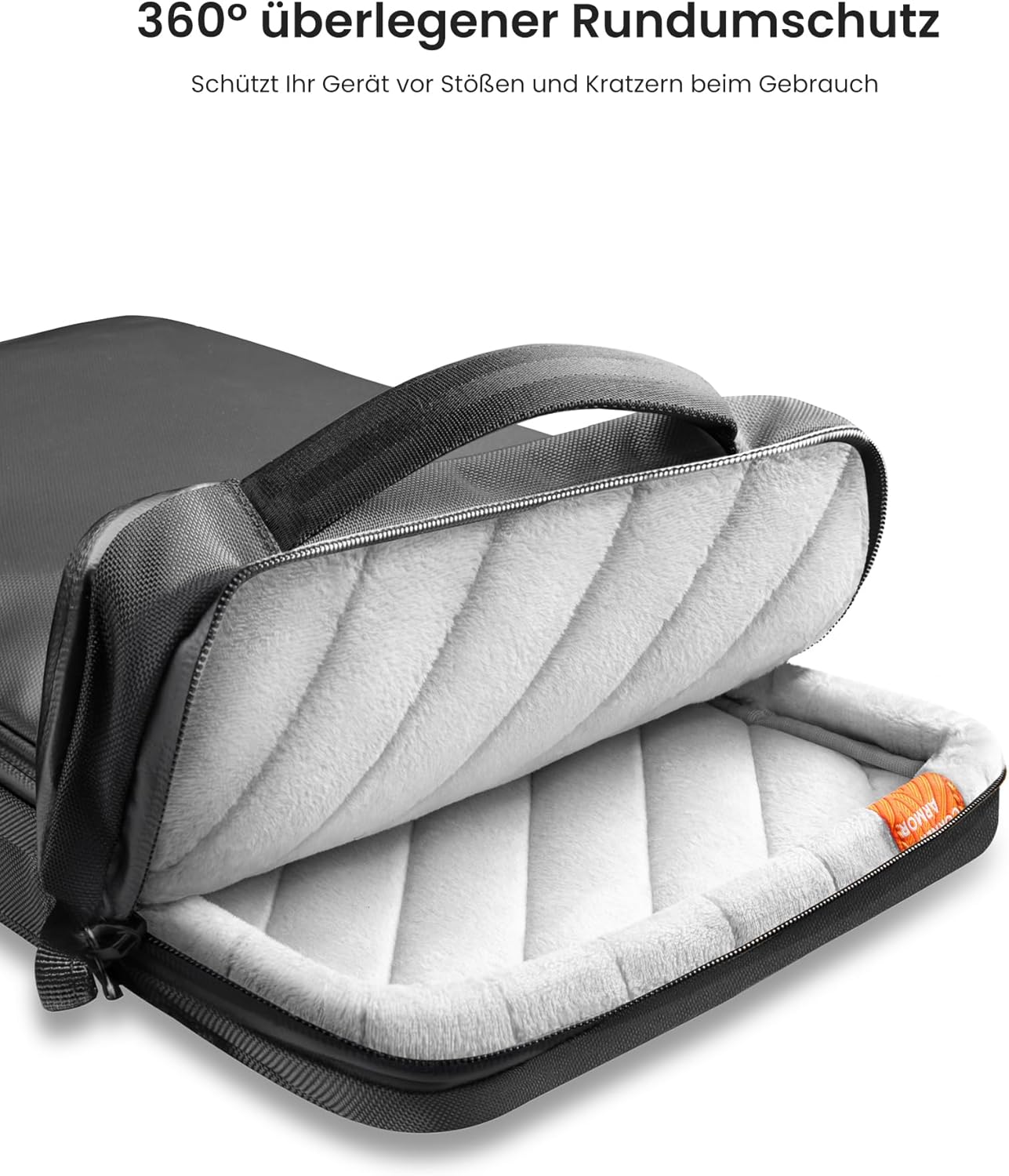 Thumbnail 4 de tomtoc 360° Laptop-Tasche für 16-Zoll MacBook Pro – wasserdicht & mit CornerArmor (36 × 25 × 2,2 cm)