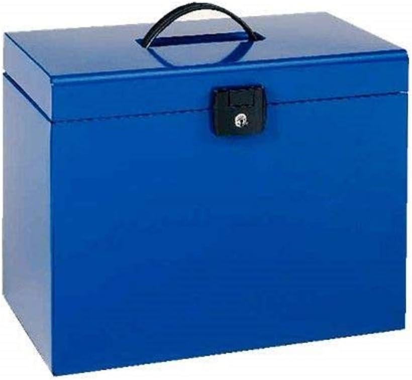 Thumbnail 4 de Esselte 11896 : valise de classement en métal pour dossiers suspendus A4 (capacité 15 dossiers) gris