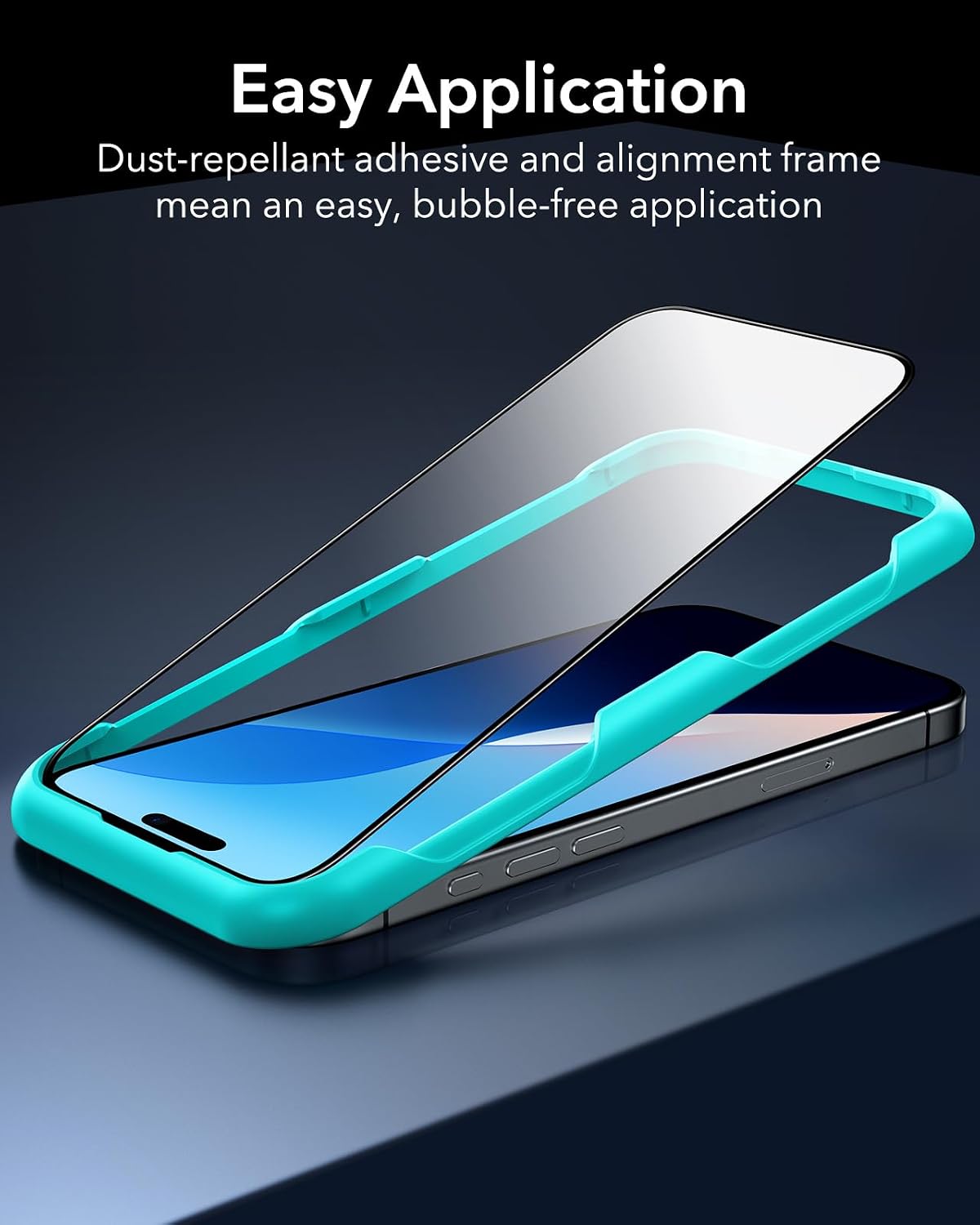 Detalle de ESR Protector Pantalla iPhone 16 Plus 3 unidades