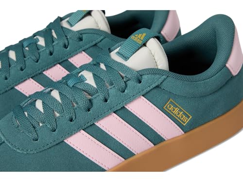 Detalle de adidas Mujer VL Court 3.0 Shoes (Preloved) Teal/Clear Pink/Gold Metallic — guía de compra