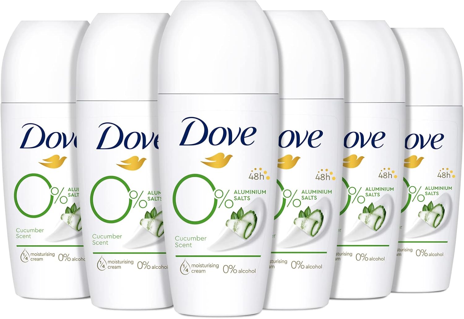Detalle de Dove Advanced Roll On 0% sali 48 ore