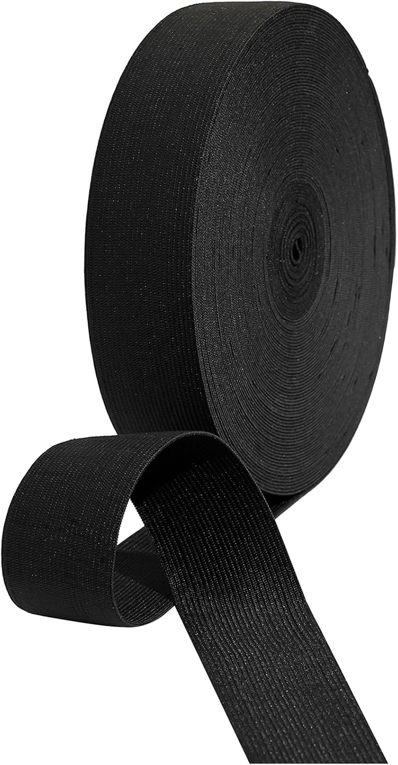 Thumbnail 6 de HERZONE gummiband 20 m, 35 mm brett, svart i gummi och polyester