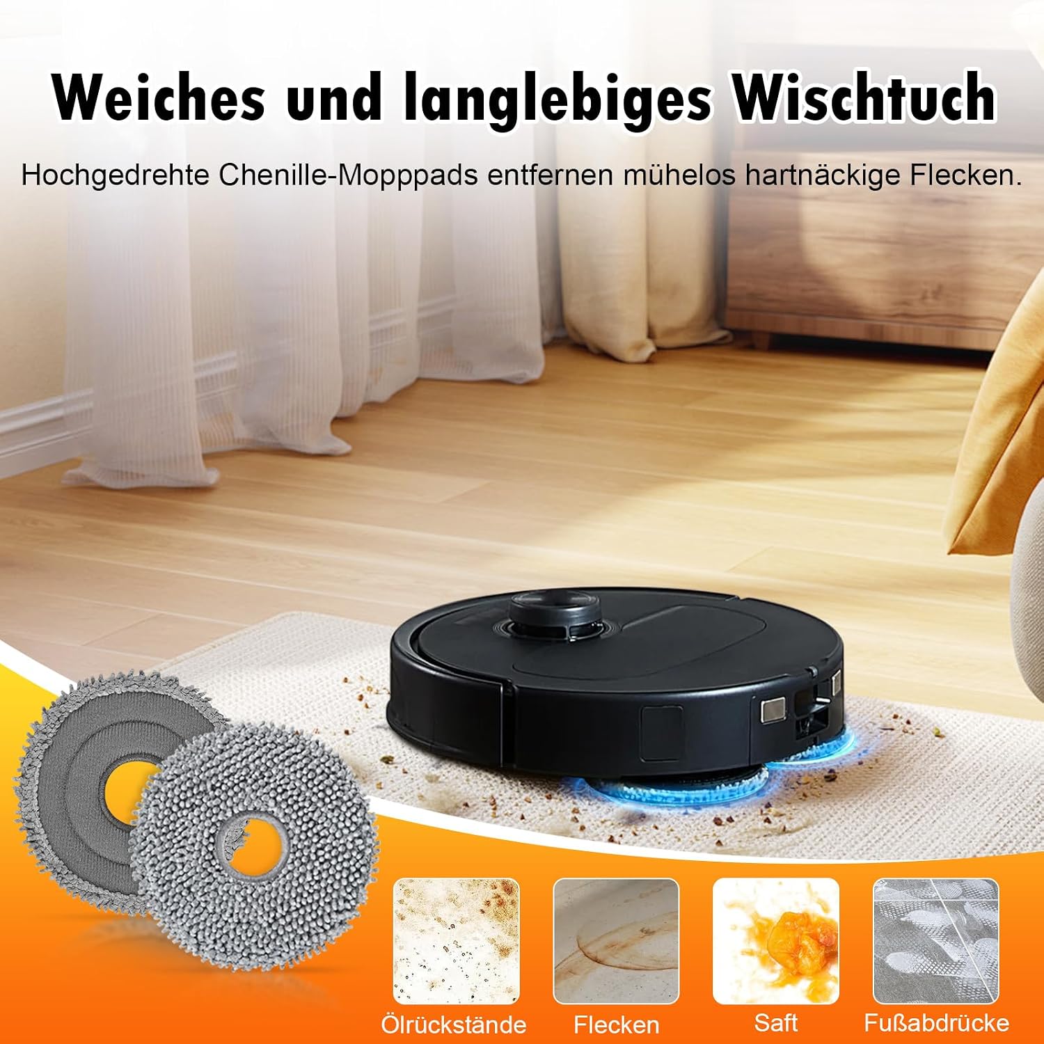 Detalle 2 de Zubehörset Roborock Qrevo 22‑teilig 🧹