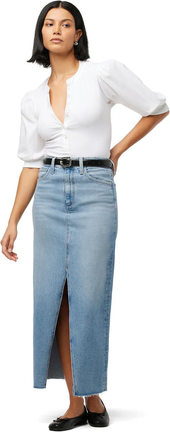 Thumbnail 6 de Joe's The Eva High-Rise Maxi Denim Skirt