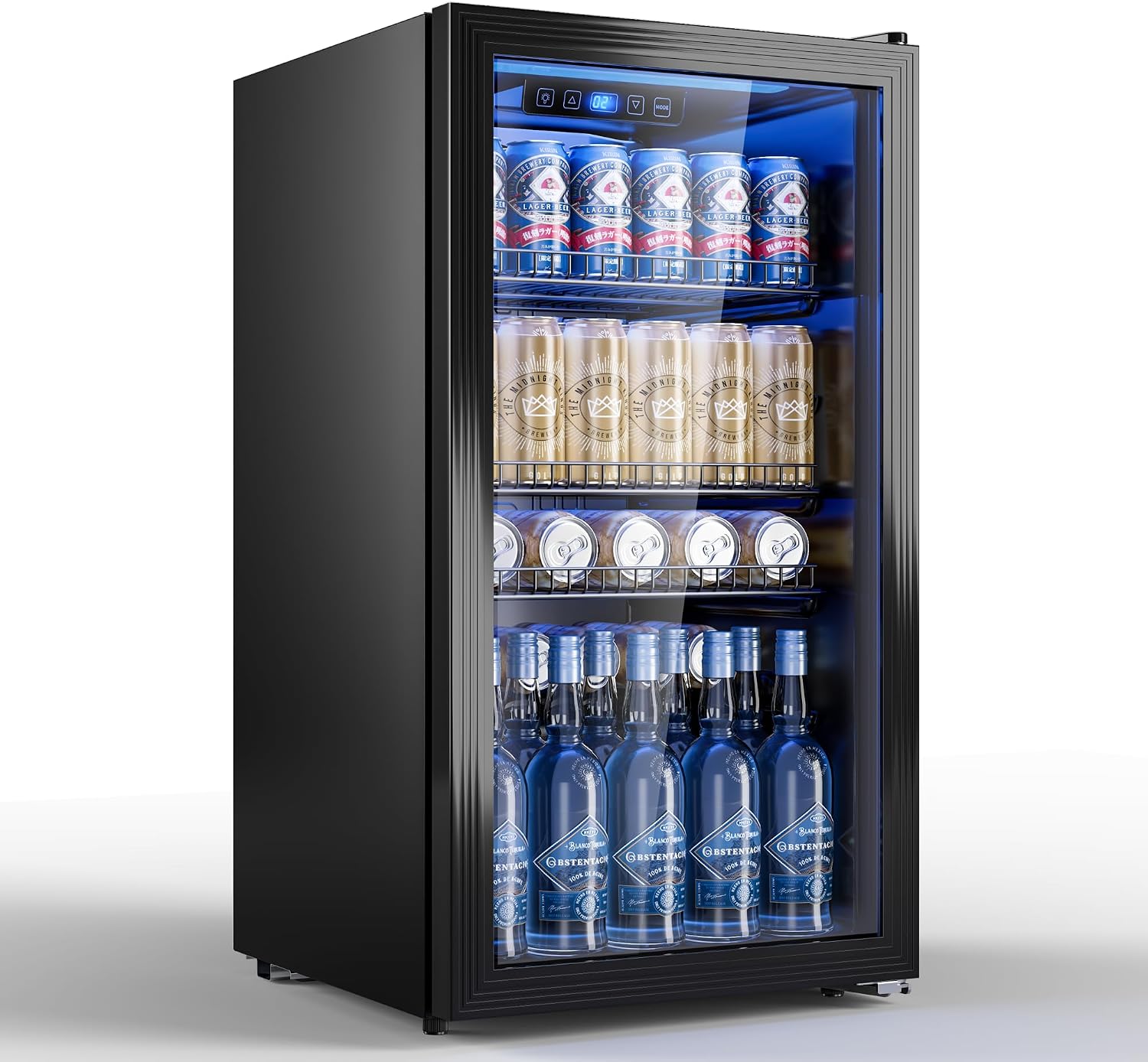 Detalle de TRIUMPHKEY 90L Mini-Kühlschrank 128 Dosen