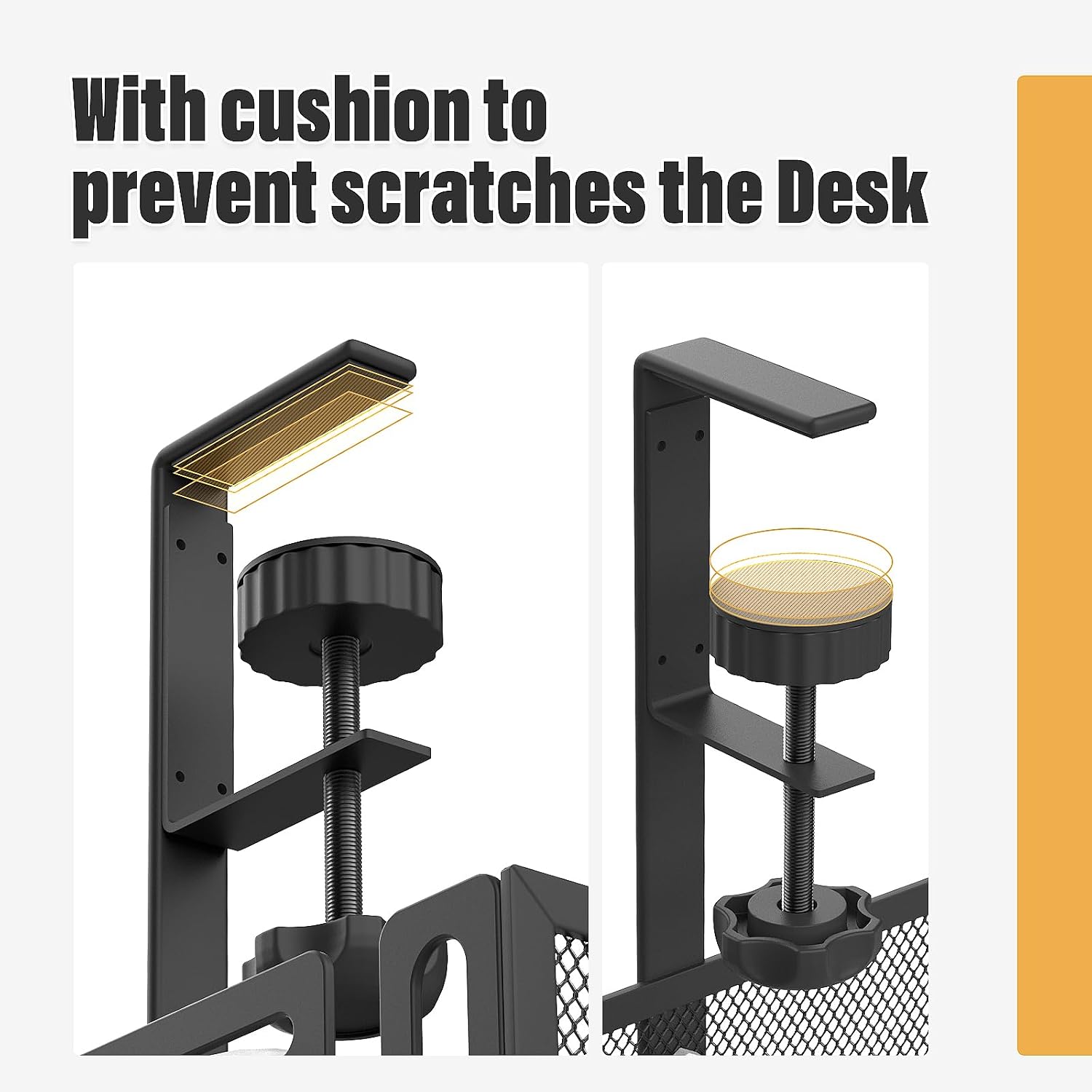 Thumbnail 3 de Under Desk Cable Management Tray 1 pack