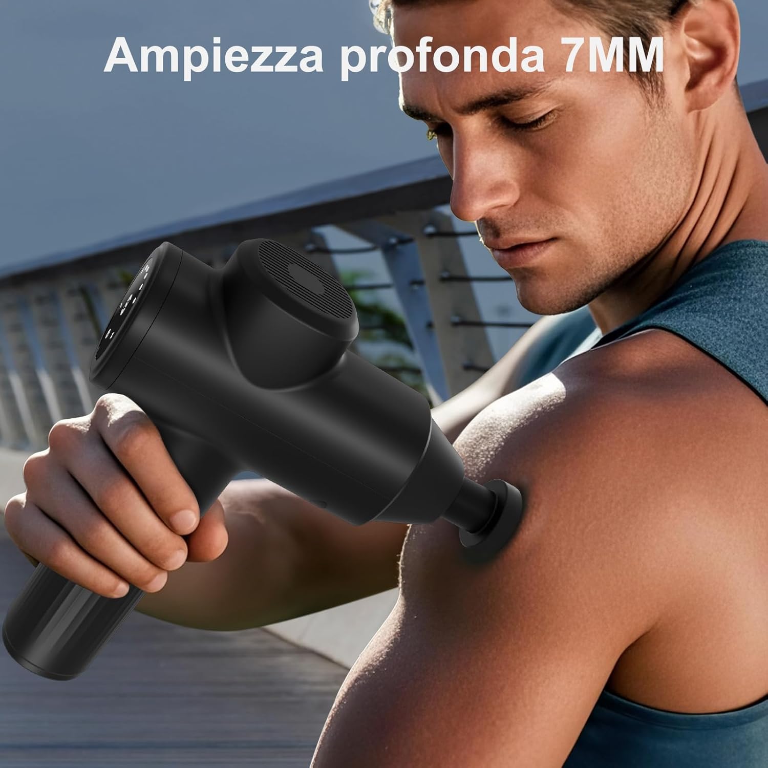 Detalle de Mebak 7 massaggiatore per tessuti profondi