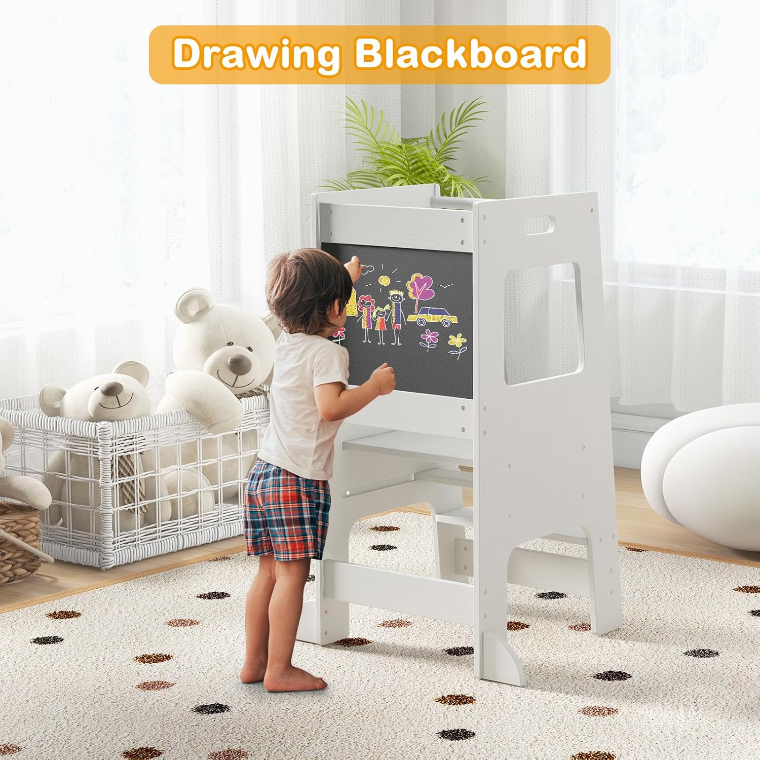 Thumbnail 6 de INFANS Toddler Standing Tower, Wood