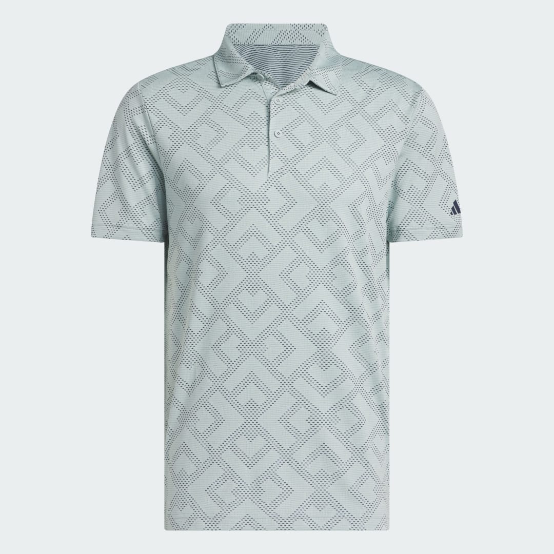 Detalle 2 de POLO JACQUARD ULTIMATE365 de Adidas – polo verde para uso cómodo y urbano