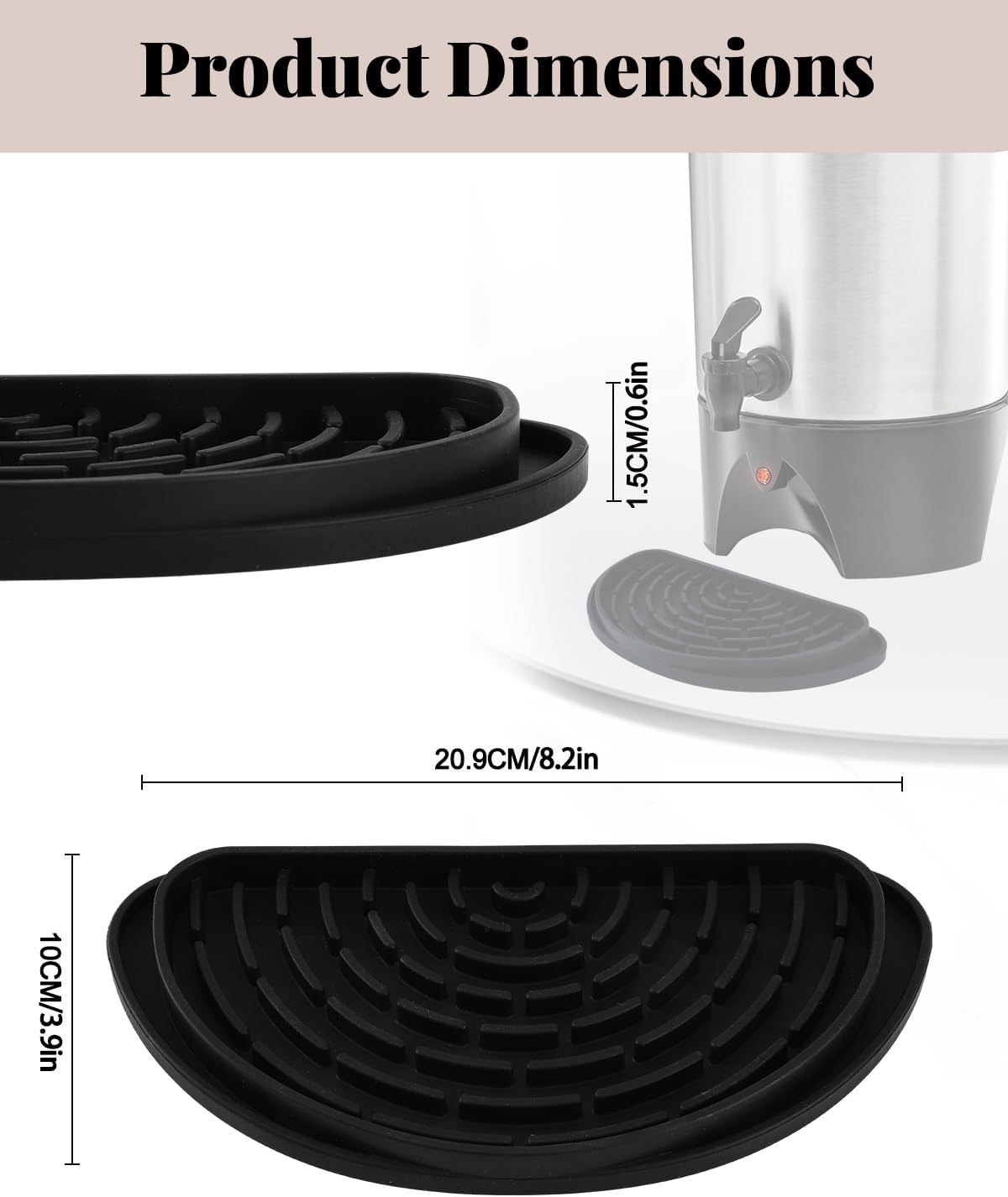 Detalle de PROKITCHEN Silicone Drip Tray