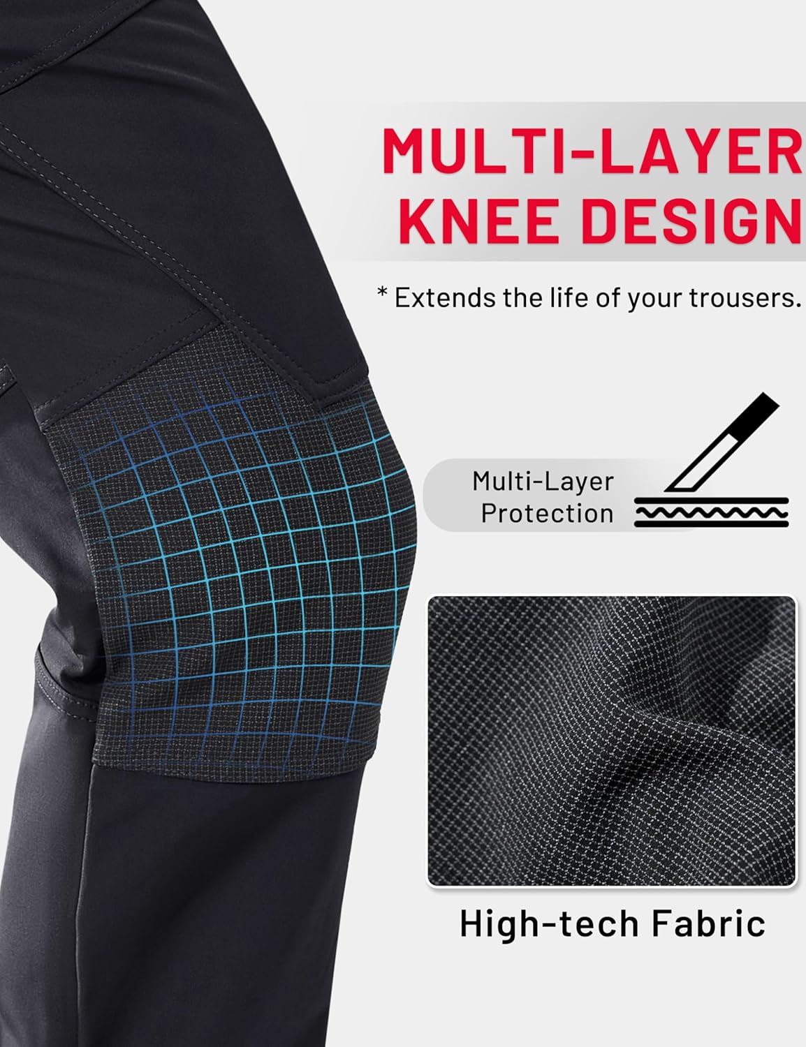 Thumbnail 4 de MAGCOMSEN Men's Winter Pants Fleece Lined