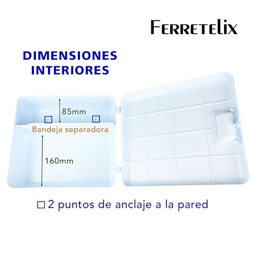 Detalle 2 de Ferretelix® Botiquín de pared con dotación y artículos 🩹