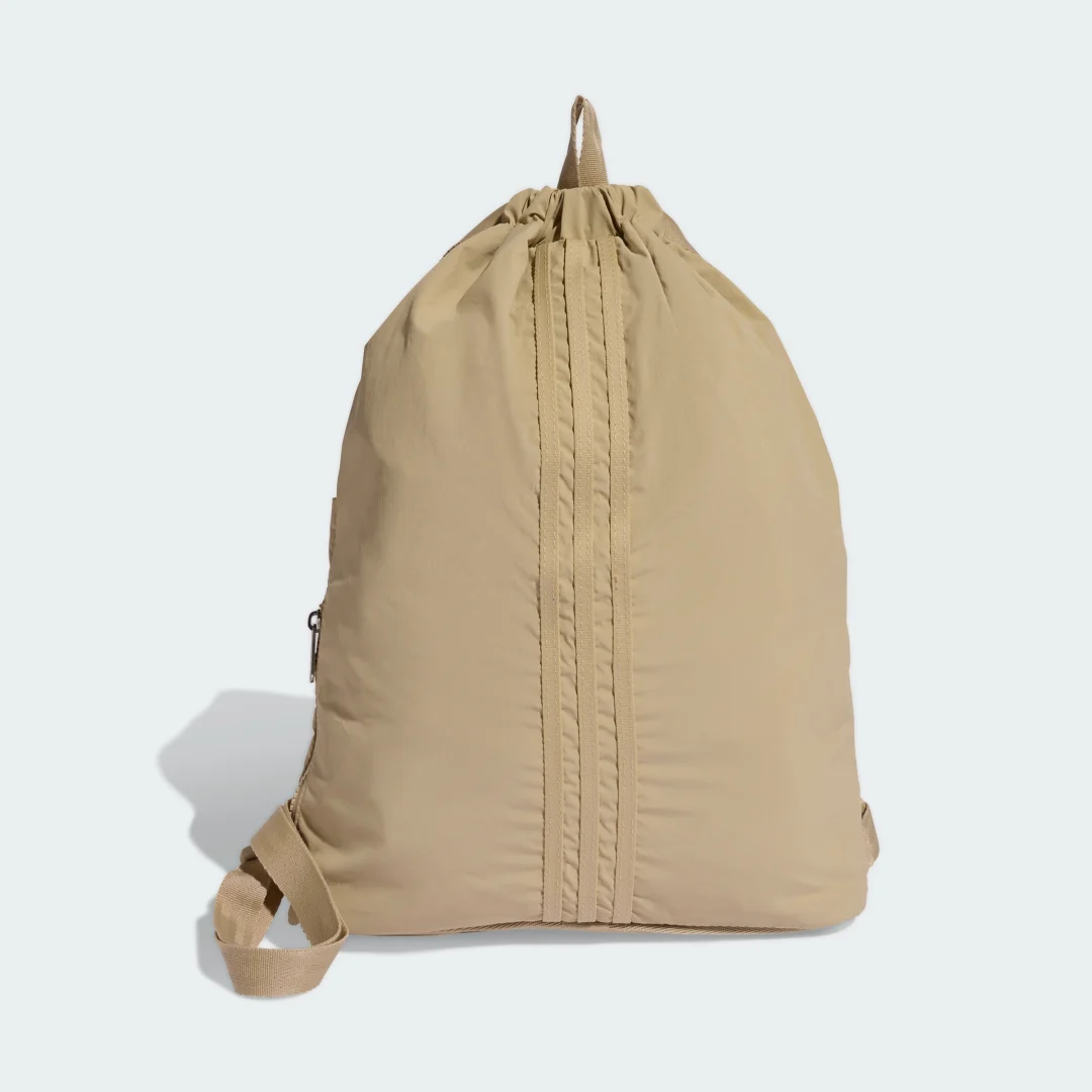 Detalle 2 de Mochila saco Everyday Icons de Adidas (beige) – estilo práctico para uso diario