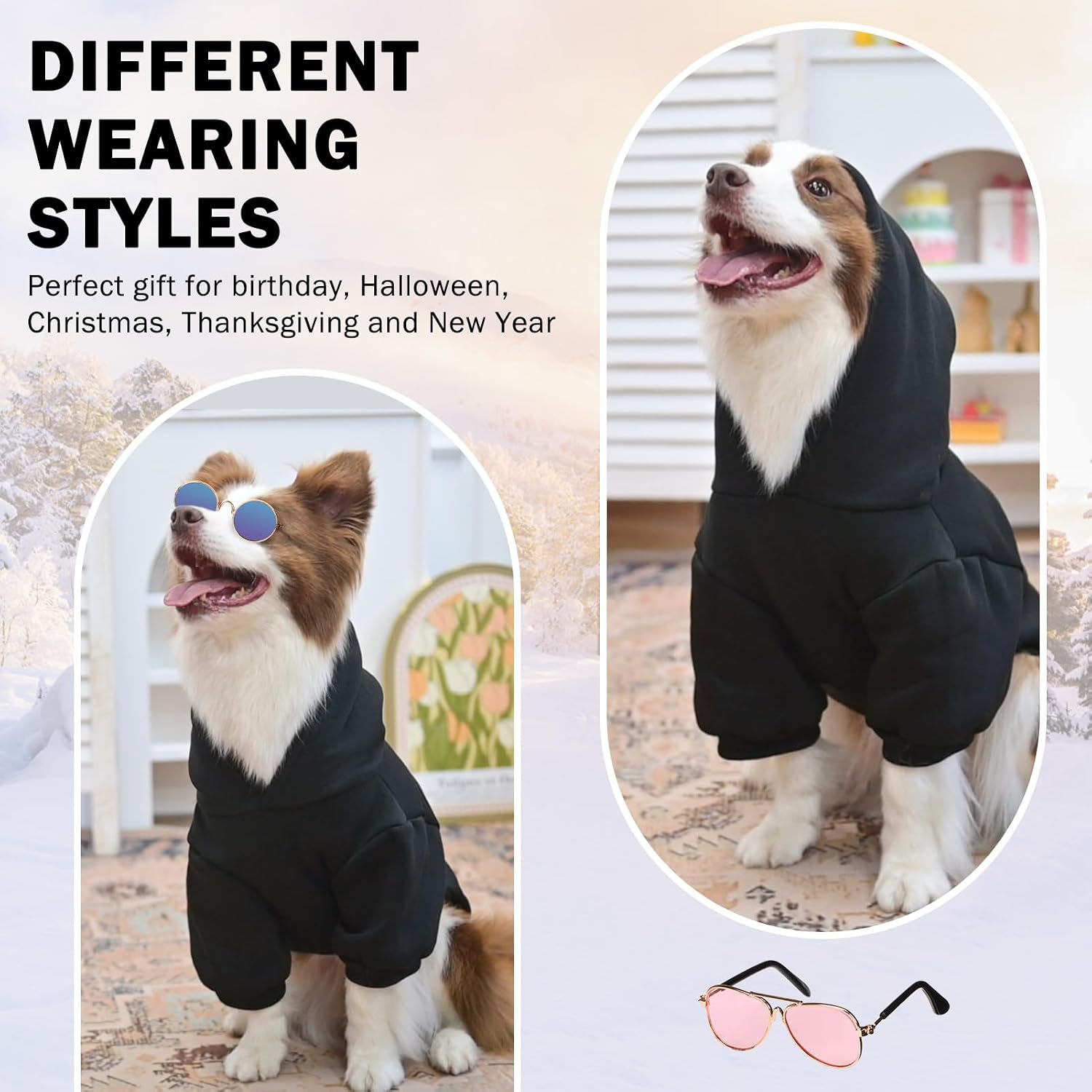 Detalle 2 de SCENEREAL Dog Hoodie 4XL