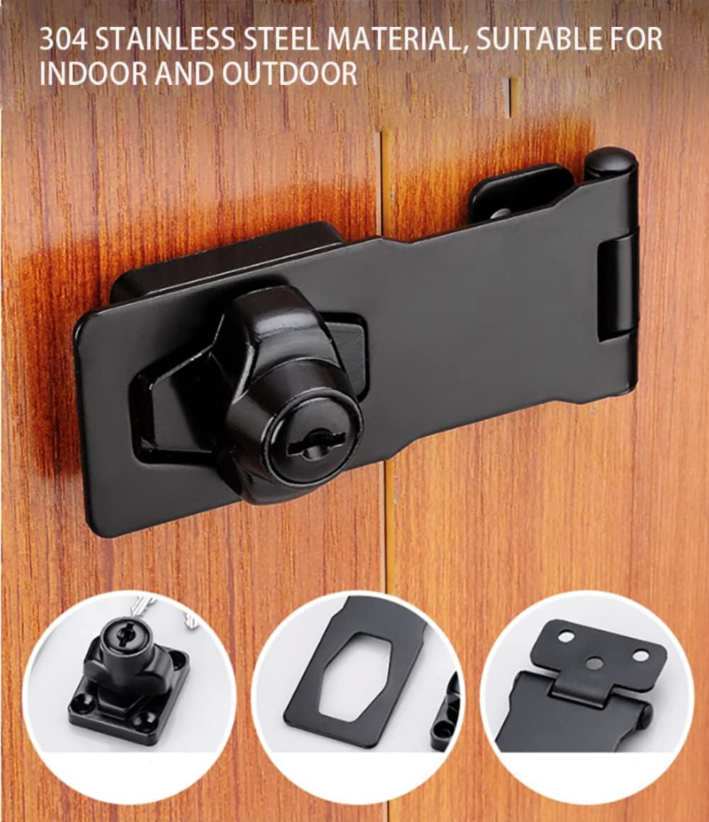 Detalle de Flip Latch hasp door lock, 3-inch