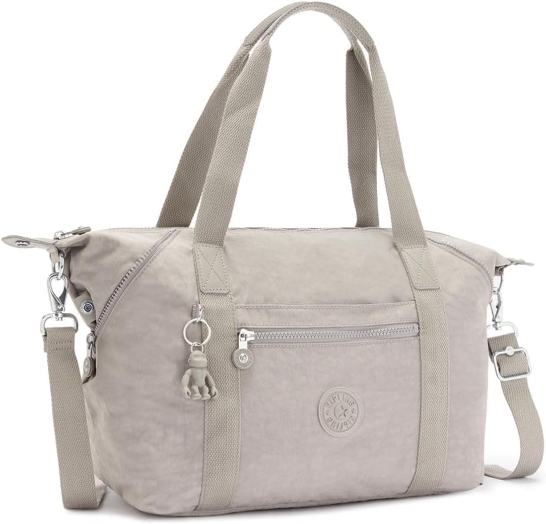 Detalle de Kipling ART Fourre-tout moyen : sac pratique et polyvalent en nylon hydrofuge