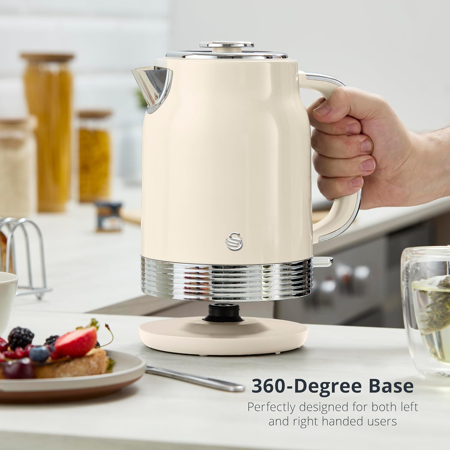 Detalle 2 de Swan SK19025C Retro Jug Kettle 1.7L