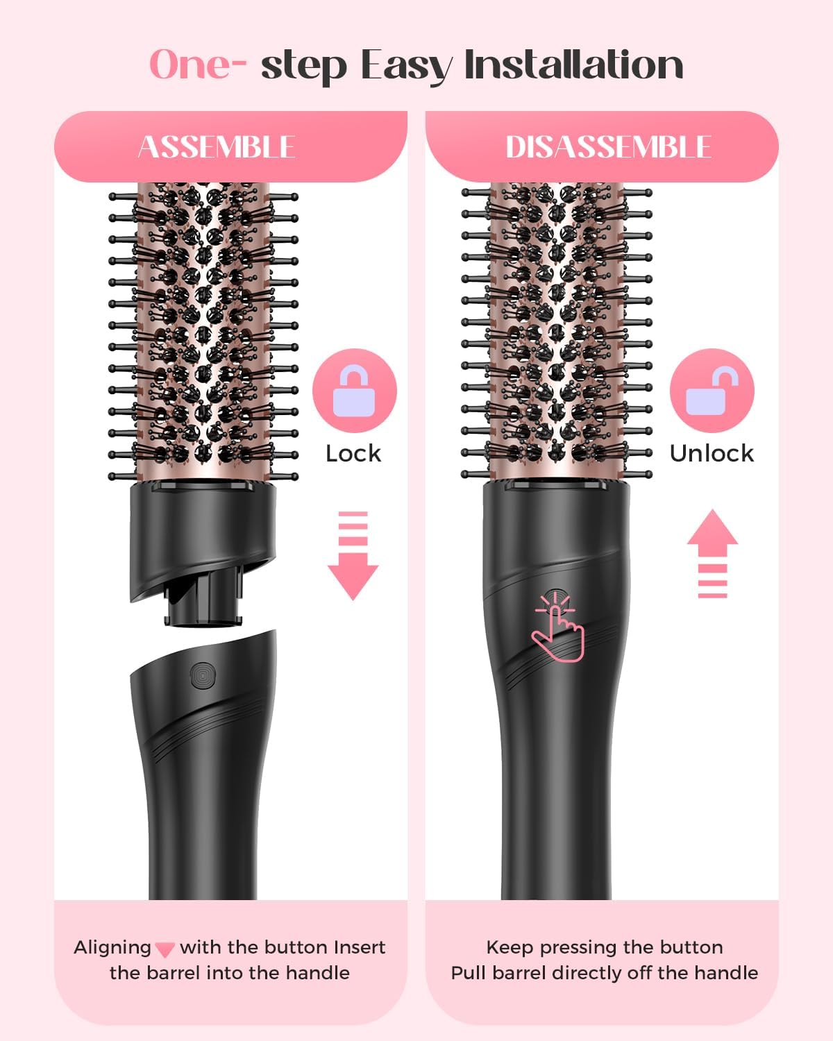 Thumbnail 6 de Lopeie 5-in-1 Curling Iron 1/2–1½" set 💇♀
