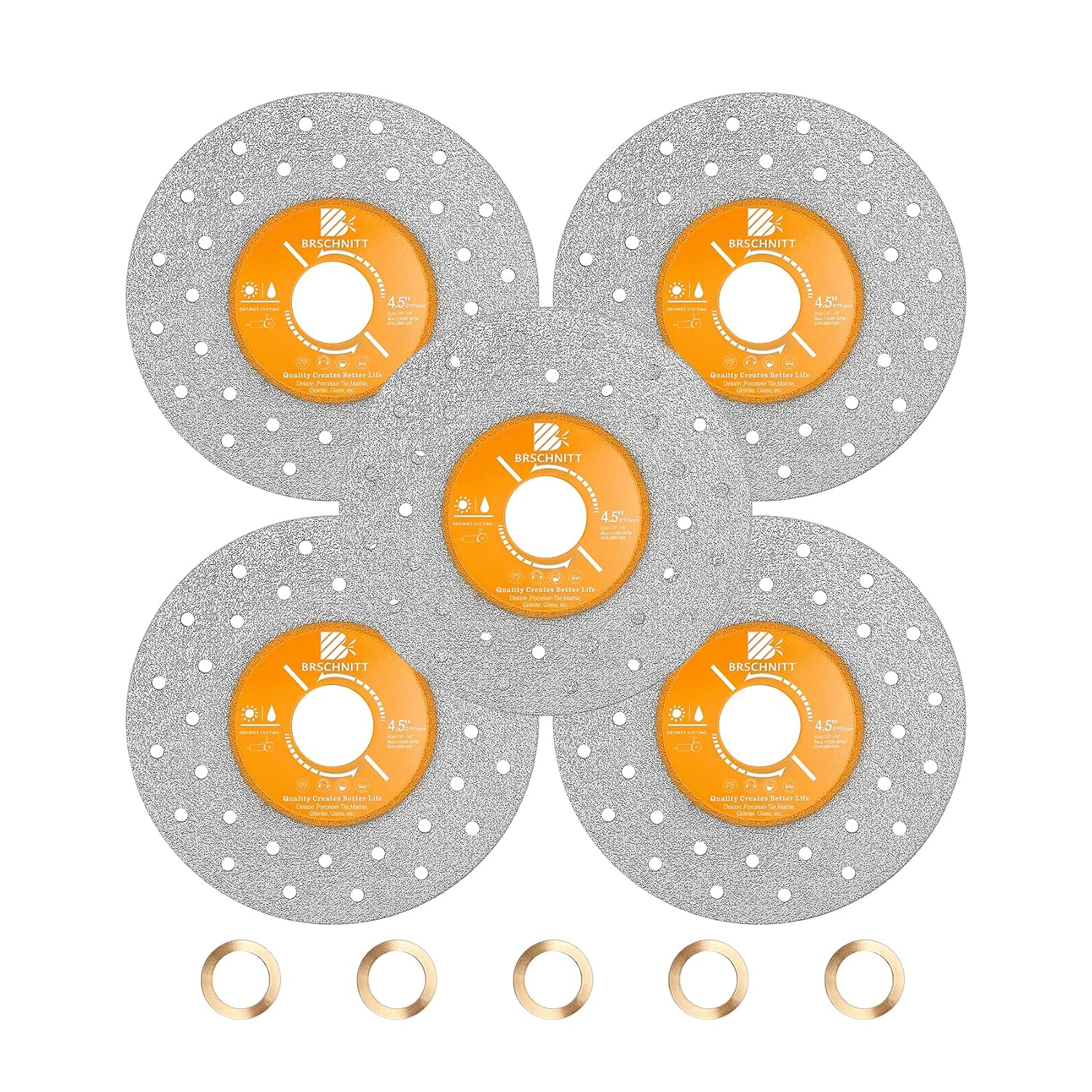 Detalle de BRSCHNITT diamond cutting disc 4.5-inch