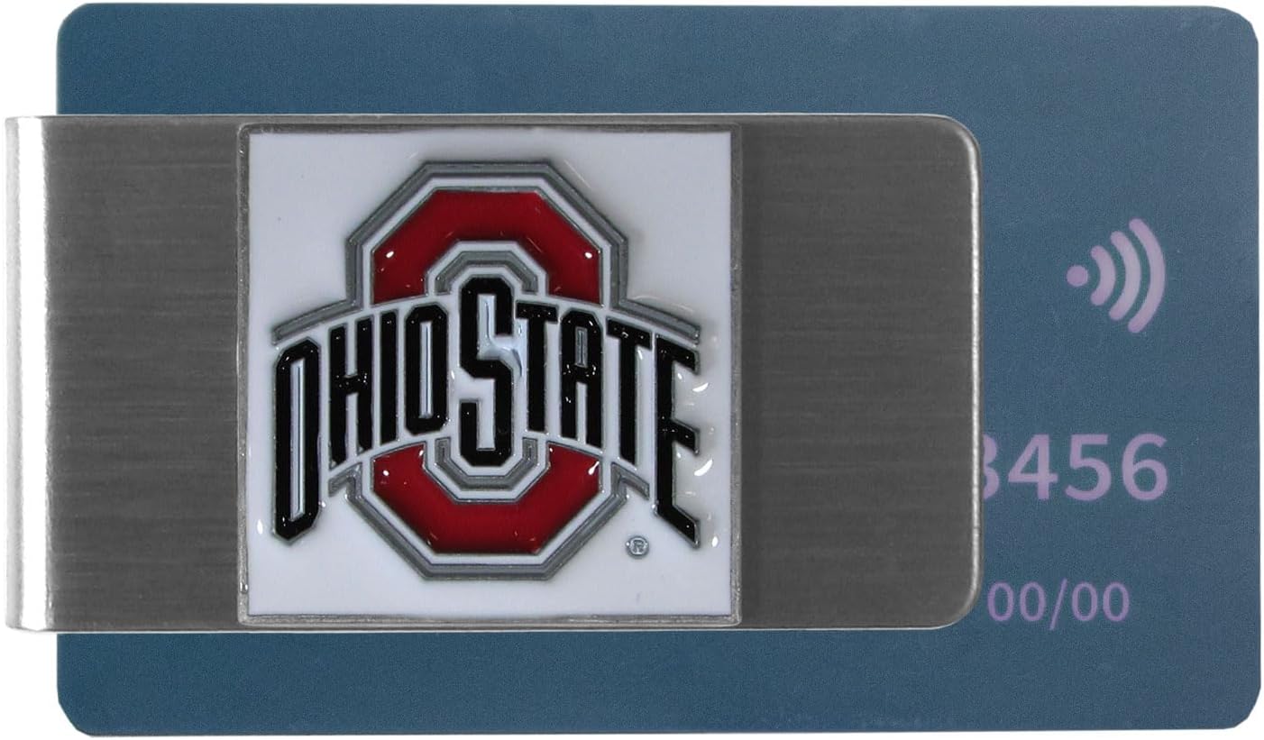 Thumbnail 1 de NCAA Siskiyou Sports Ohio State Buckeyes Steel Money Clip