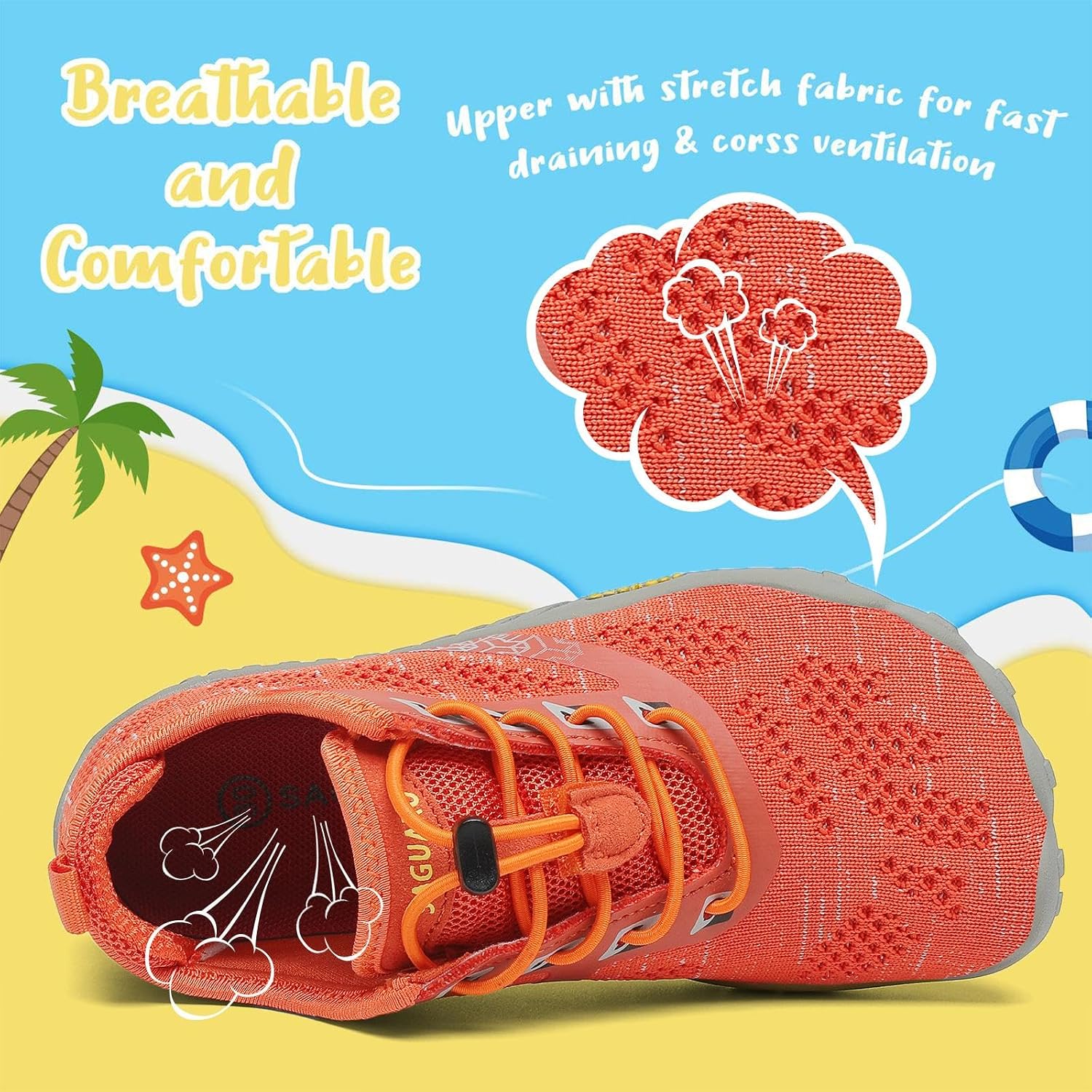 Detalle 2 de Saguaro Barfußschuhe Kinder Trailschuhe