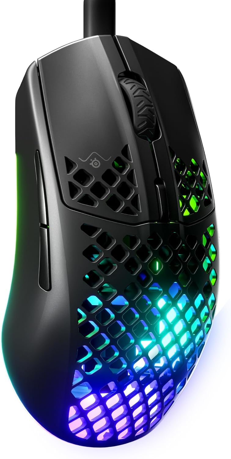 Detalle de SteelSeries Aerox 3 Mouse da gioco ultraleggero