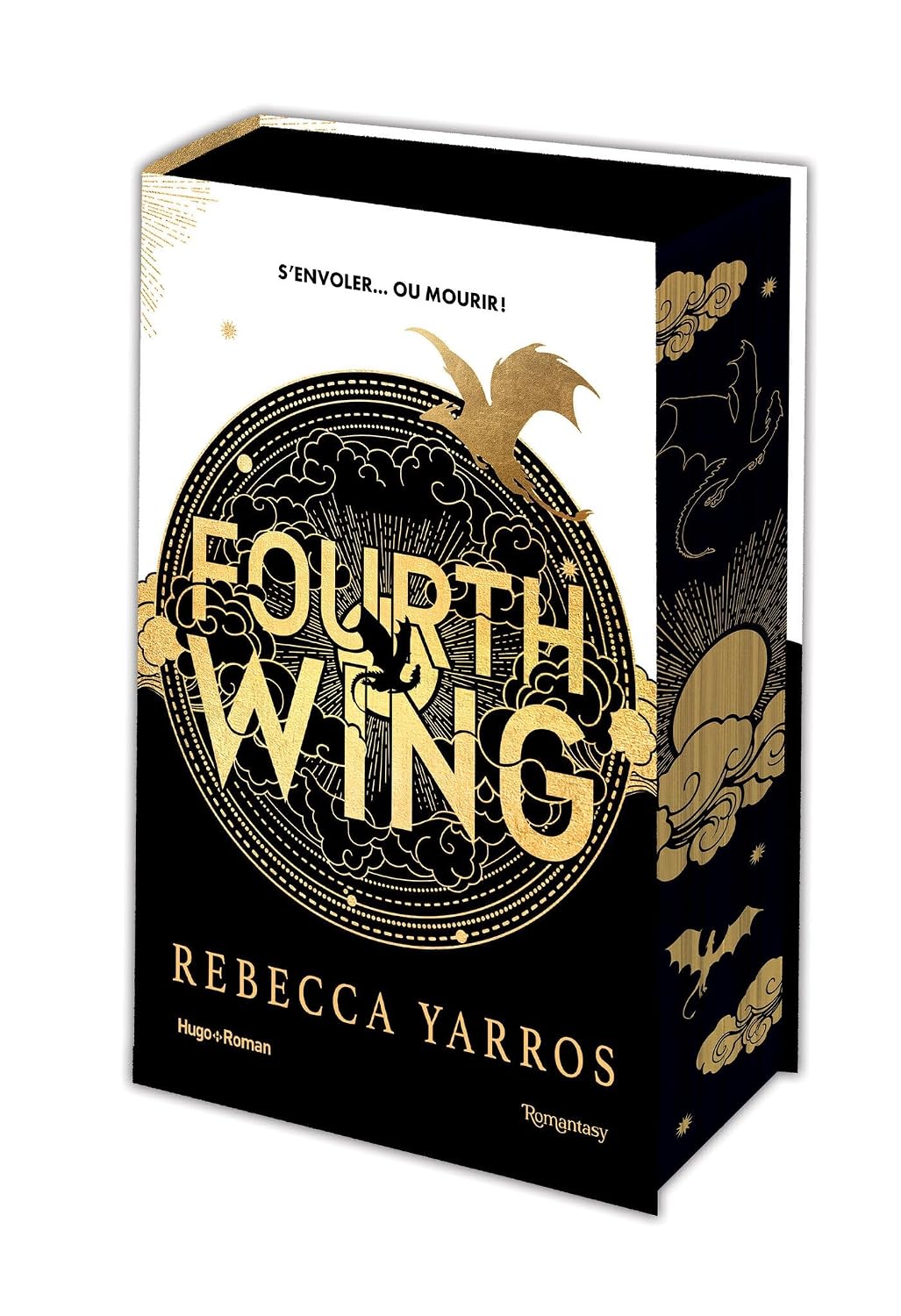 Detalle de Fourth Wing: The Empyrean Tome 1 – fantasybok från Hugo Roman