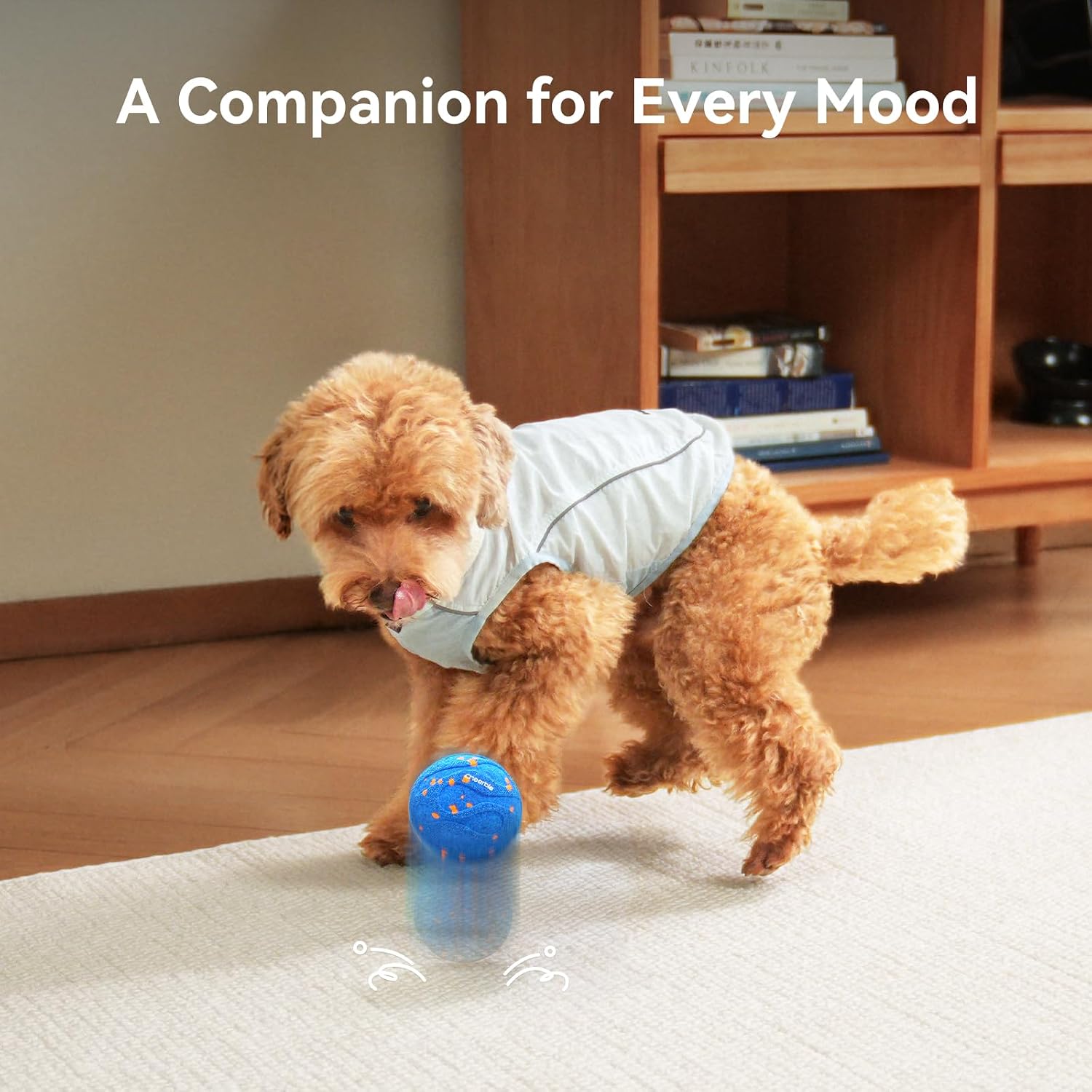 Detalle de Cheerble Wicked Ball AIR Neo: Interactive Dog Ball for Medium & Large Dogs