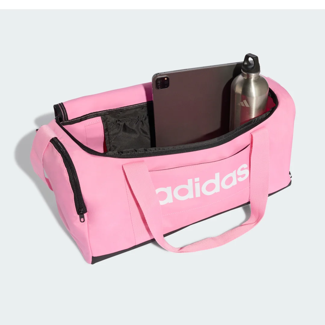 Thumbnail 3 de Bolsa de deporte pequeña Linear de Adidas (rosa) para entrenos y viaje corto