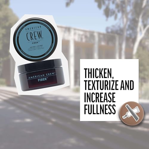 Detalle de American Crew Men's Hair Fiber: High Hold, Low Shine Texturizing Gel